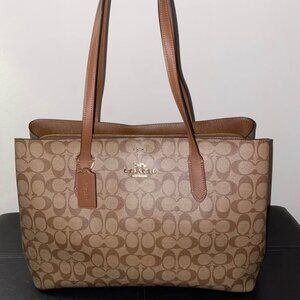 Coach Carryall Tote Bag Signature Canvas